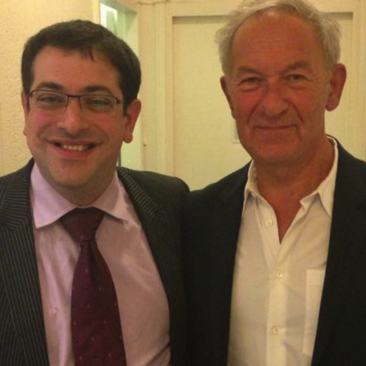 Alexander Goldberg and Simon Schama